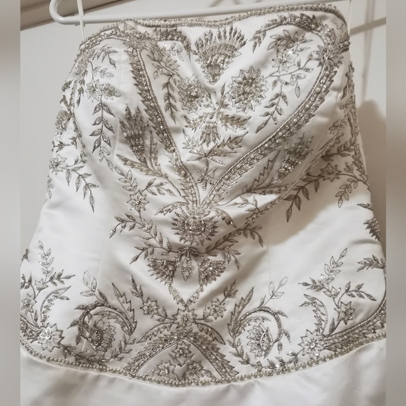 CASABLANCA BRIDAL DRESS STYLE 1950 - Picture 5 of 12